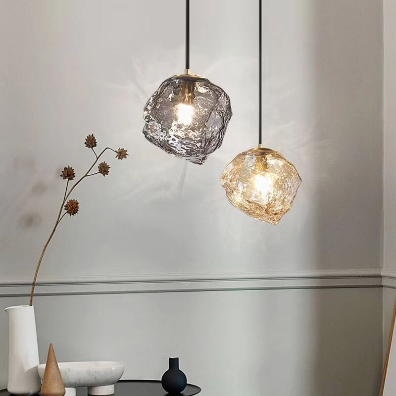 Molten Glass Pendant Light