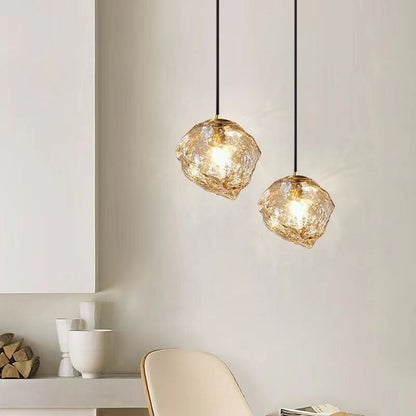 Molten Glass Pendant Light