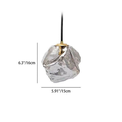 Molten Glass Pendant Light