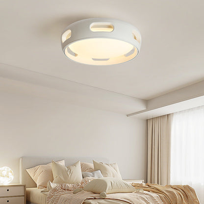 Modern Bladeless LED Ceiling Fan Light
