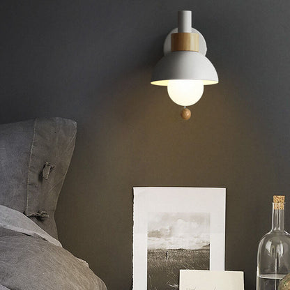 Colorful Macaron Globe Wall Light