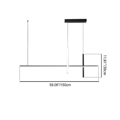 Minimalist Linear LED Pendant Light