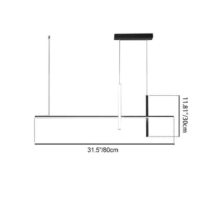 Minimalist Linear LED Pendant Light