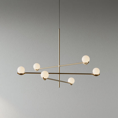 Sleek Multi Head Pendant Light