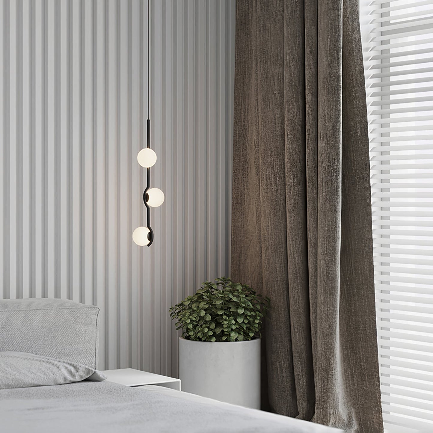 Sleek Multi Head Pendant Light