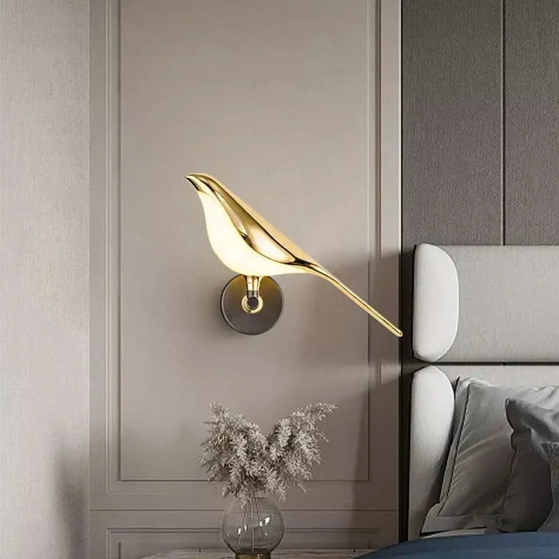 Luminous Bird Design Wall Lamp