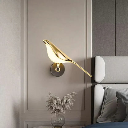 Luminous Bird Design Wall Lamp