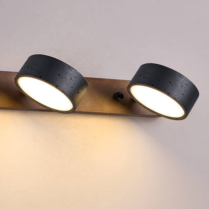 Obsidian Trio Wall Light