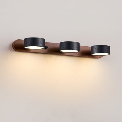 Obsidian Trio Wall Light