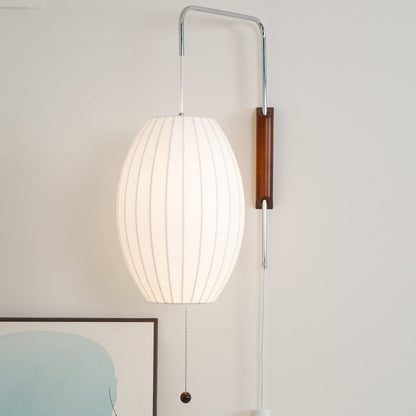 Modern Walnut Wall Lamp