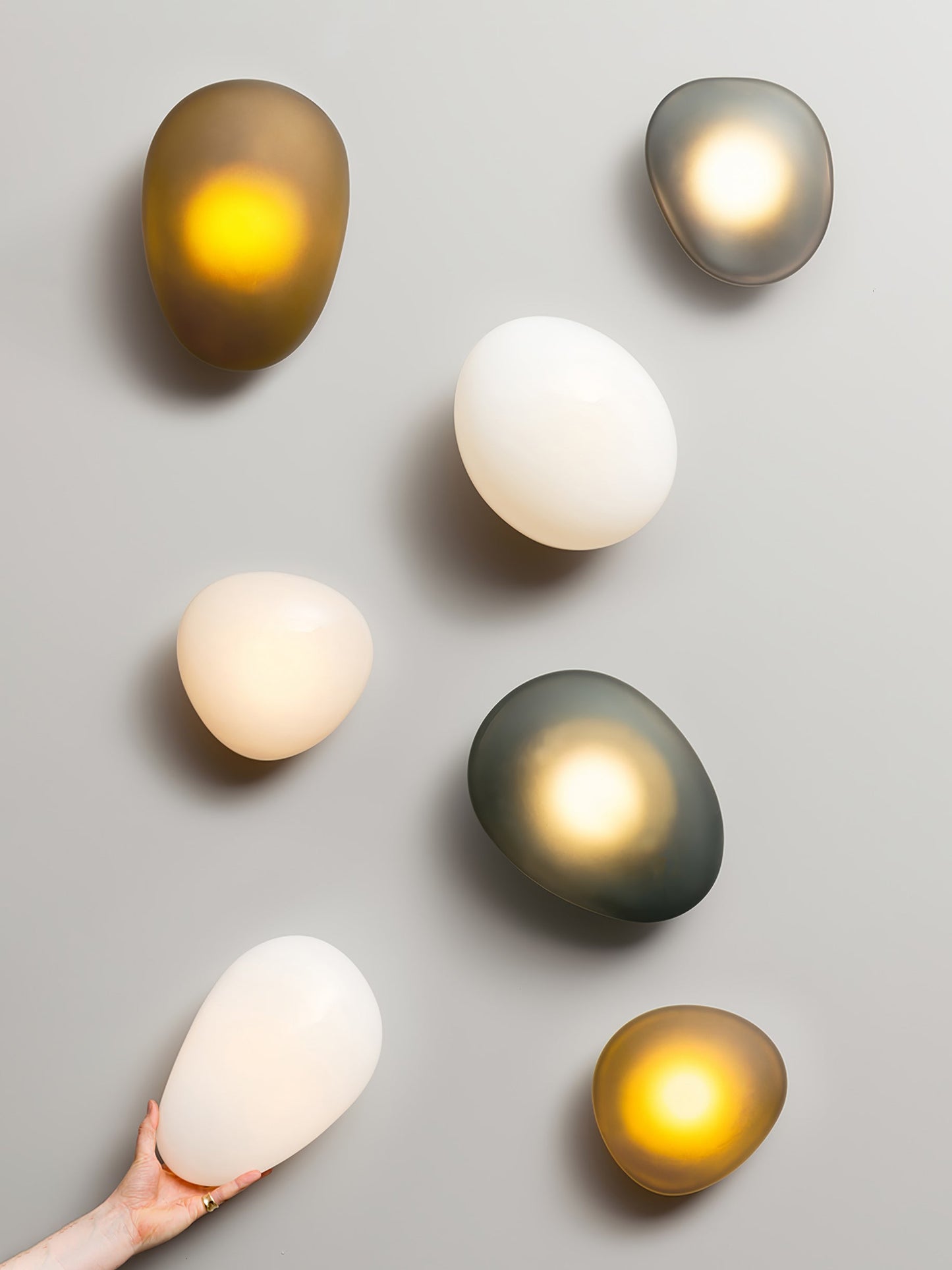 Pebble Wall Lamps
