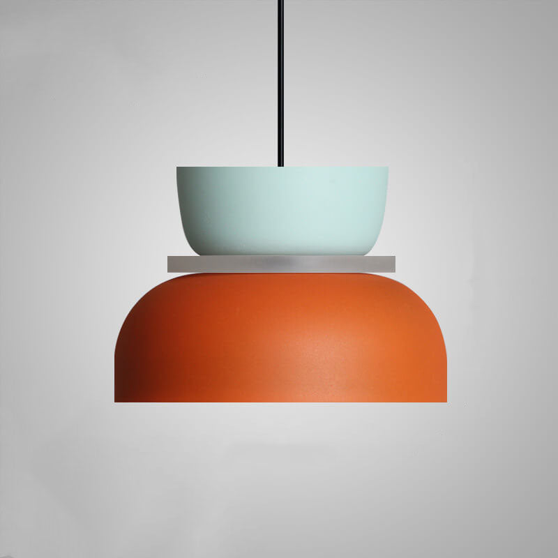 Modern Color Block Minimal Pendant Light