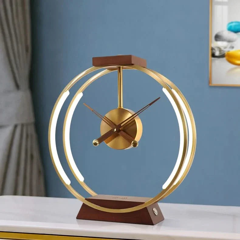 Wireless Charging LED Clock Lamp