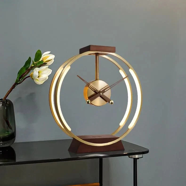 Wireless Charging LED Clock Lamp