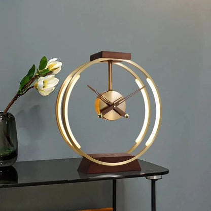 Wireless Charging LED Clock Lamp