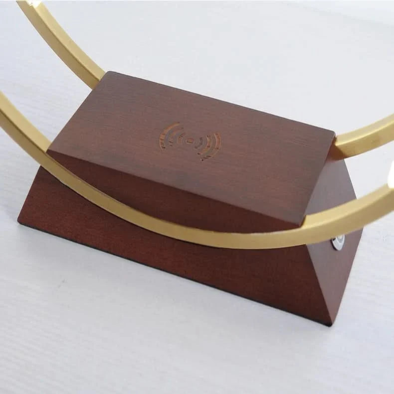 Wireless Charging LED Clock Lamp