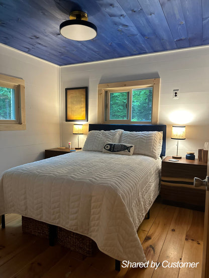 Halo Brass LED Ceiling Light