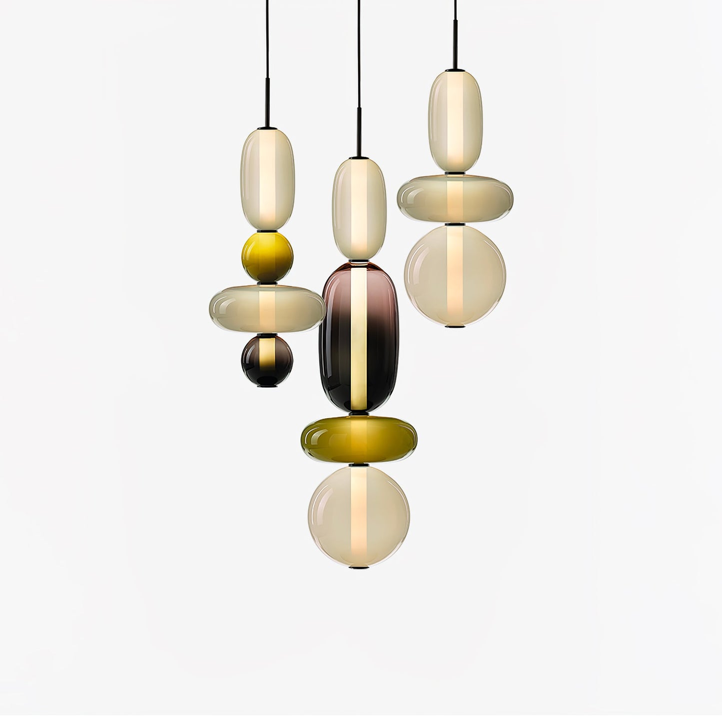 Glass Gradient Pendant Light