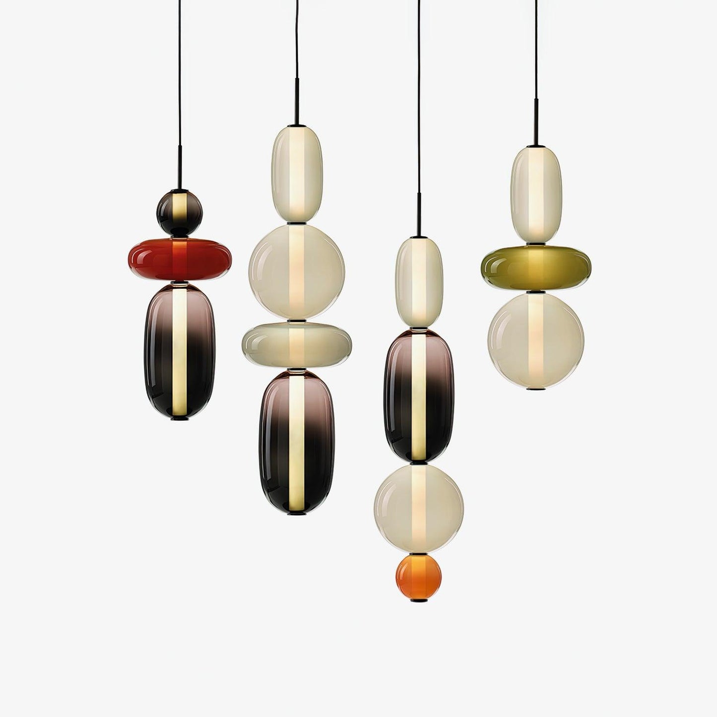 Glass Gradient Pendant Light