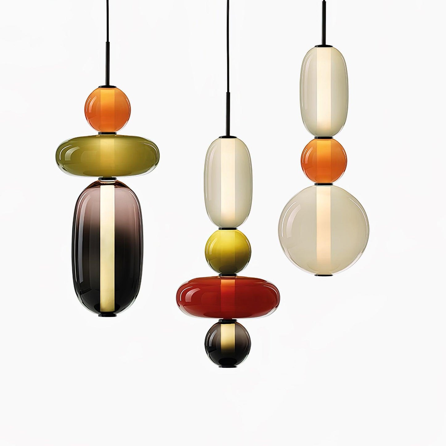 Glass Gradient Pendant Light