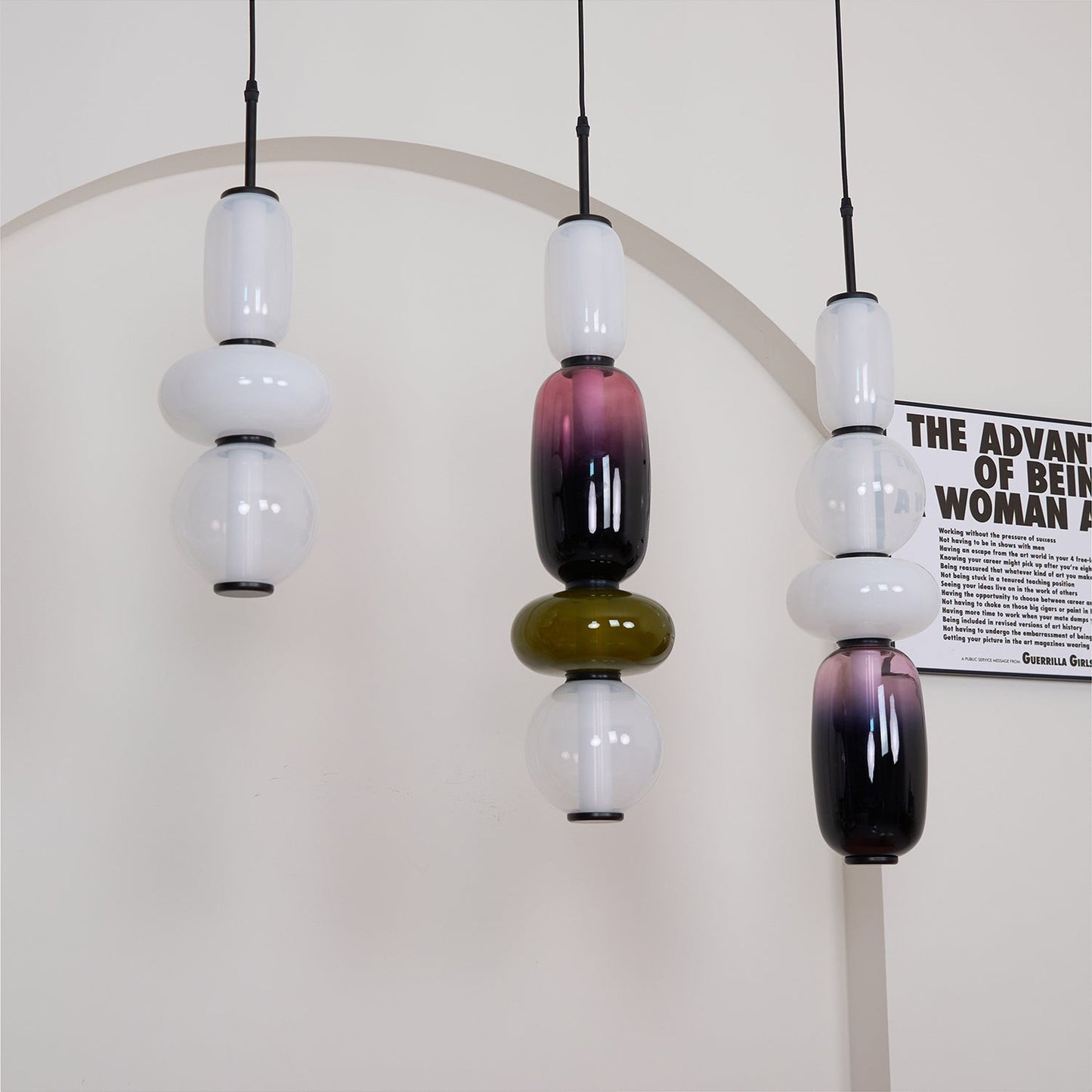 Glass Gradient Pendant Light