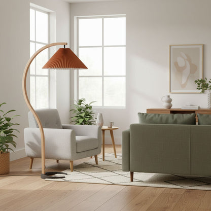 Nordlyn Curved Floor Lamp