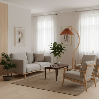 Nordlyn Curved Floor Lamp