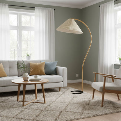 Nordlyn Curved Floor Lamp