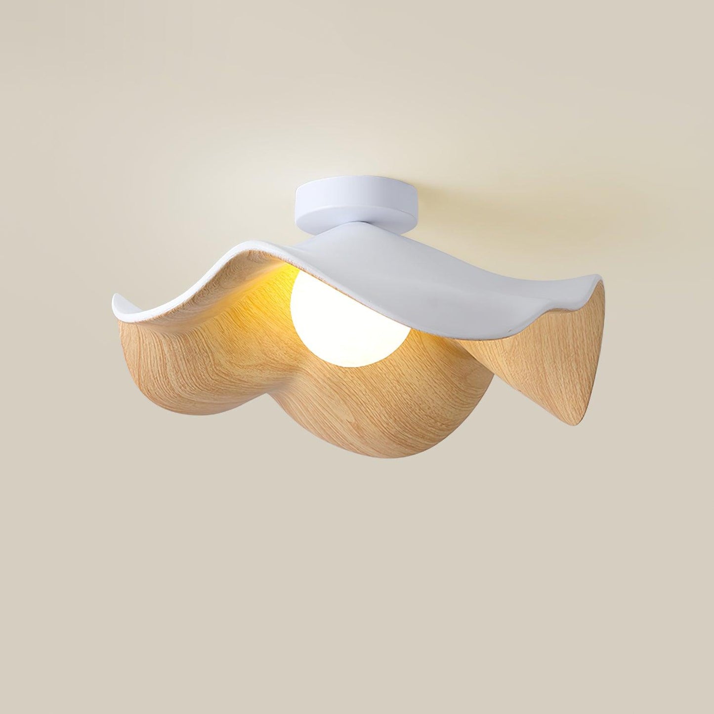 Waveform Ceiling Light
