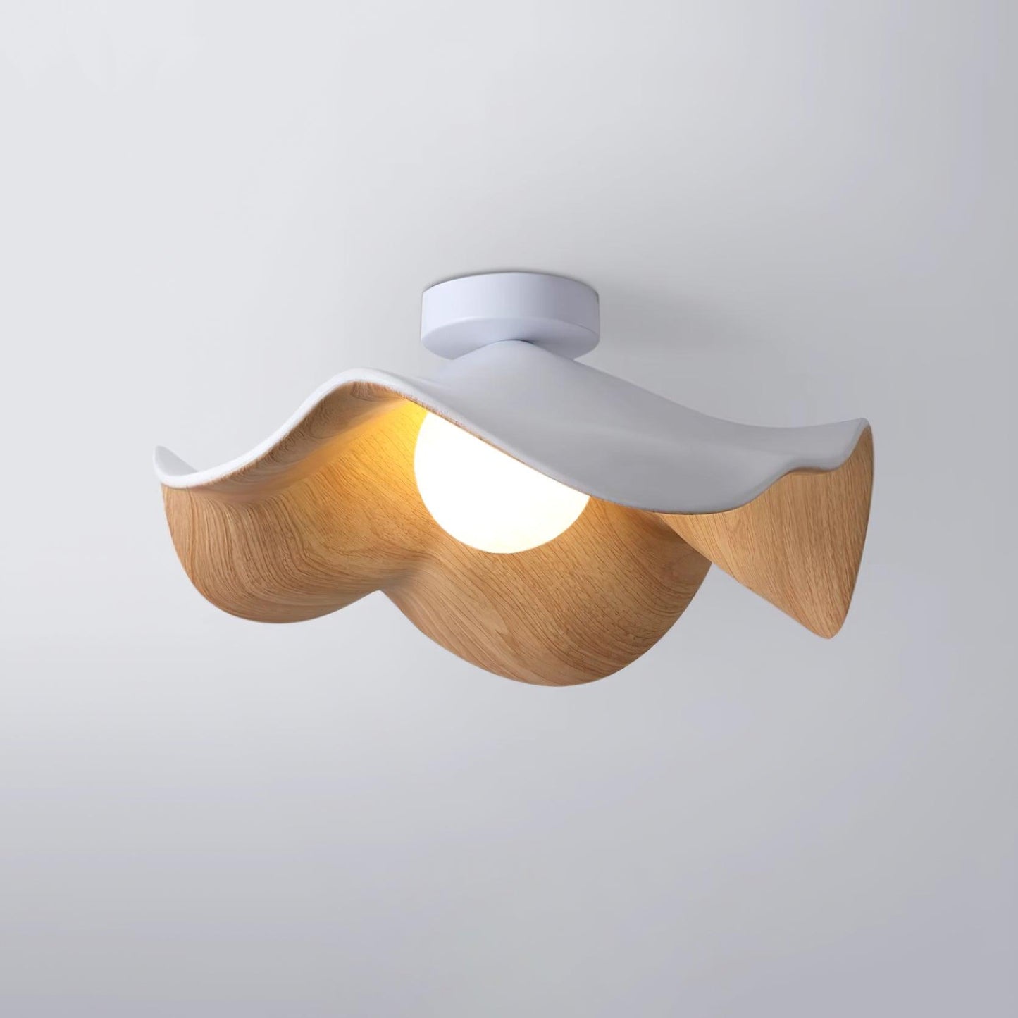 Waveform Ceiling Light