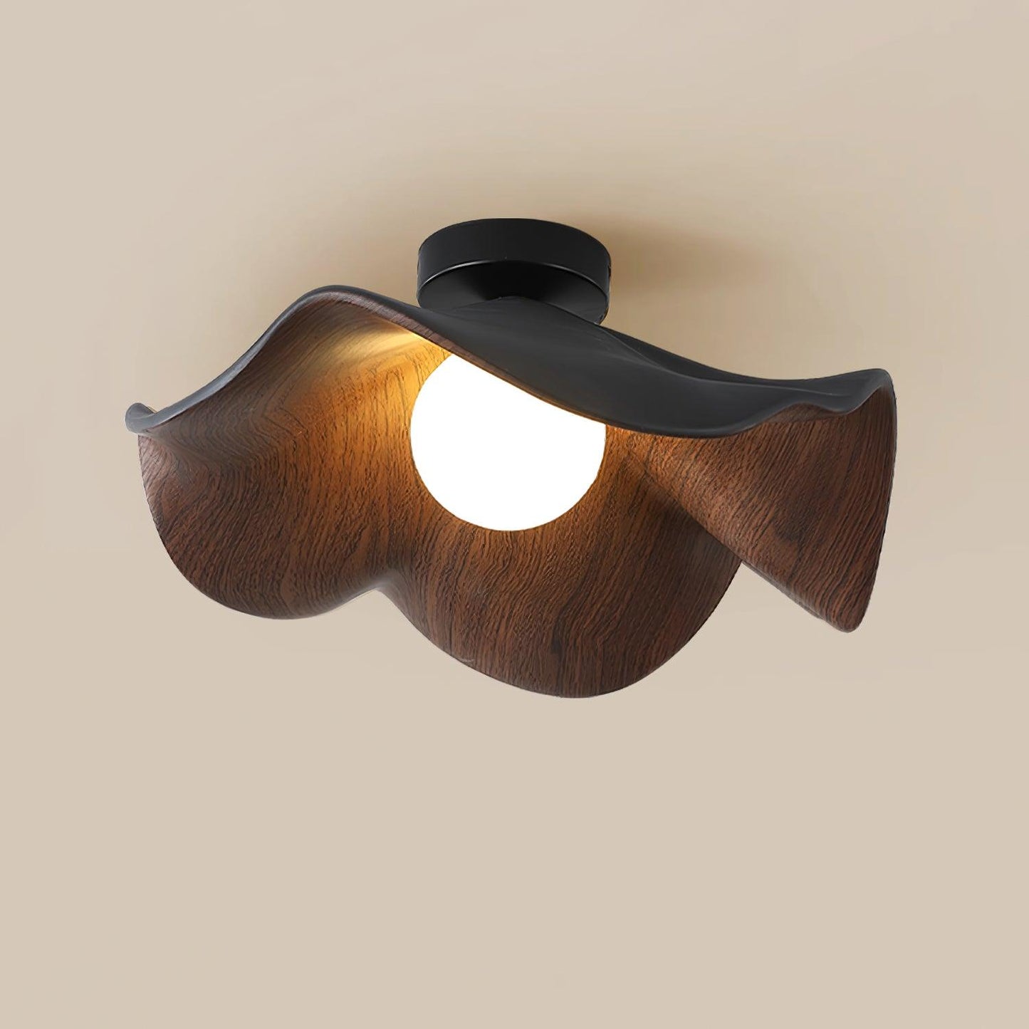 Waveform Ceiling Light