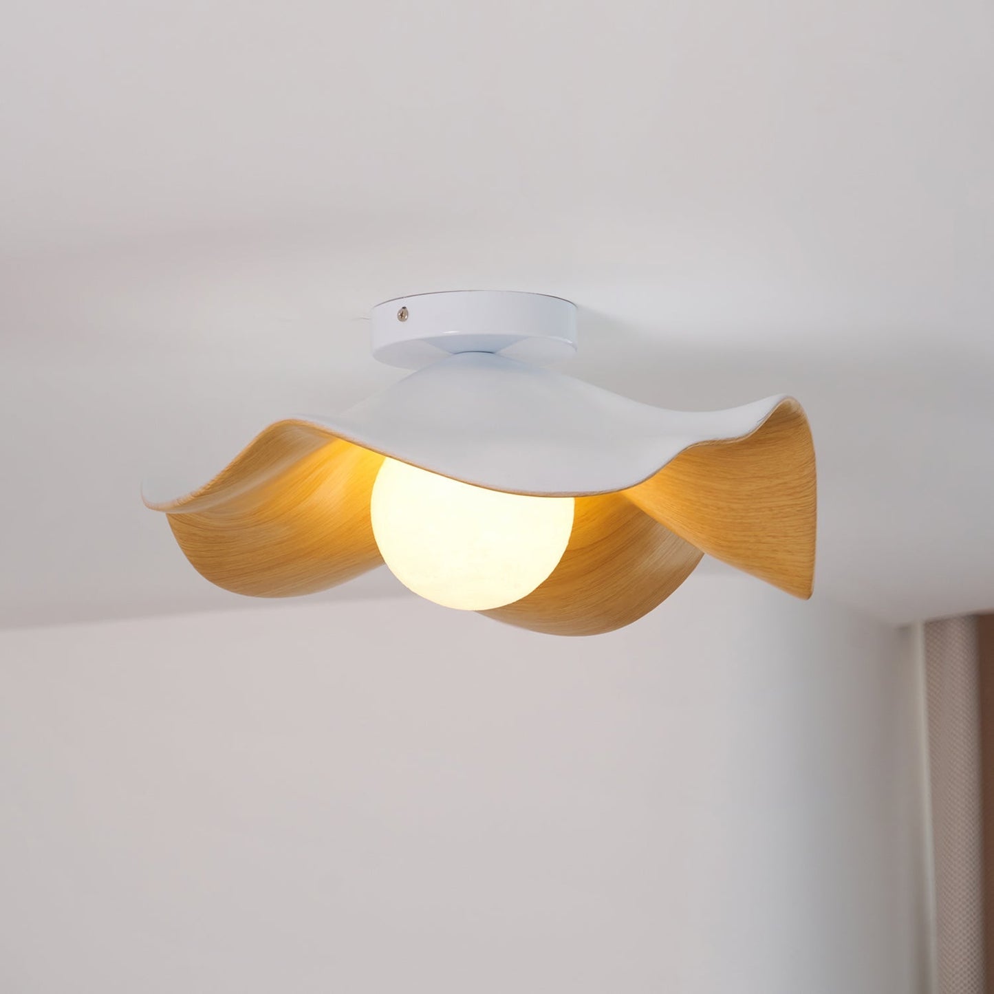 Waveform Ceiling Light