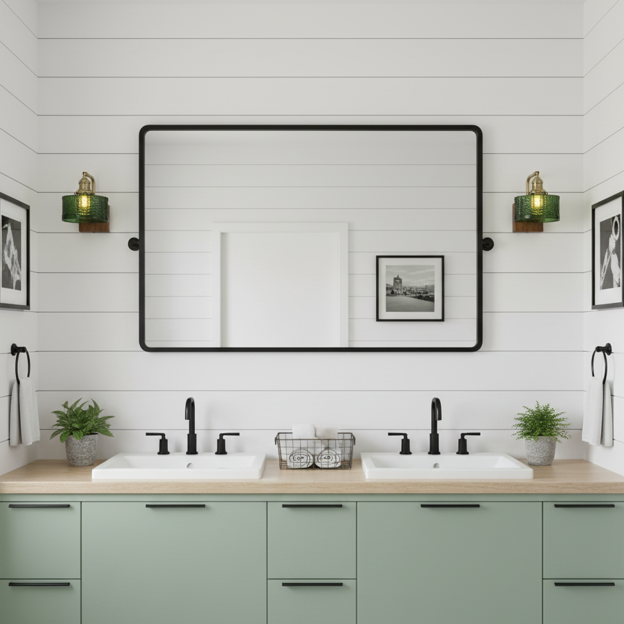 Vintage Textured Glass Wall Lamp