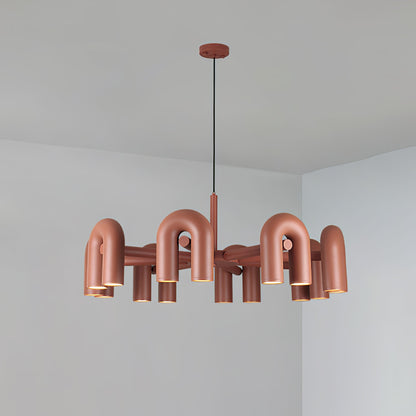 Lunaris Curve Chandelier