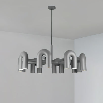 Lunaris Curve Chandelier