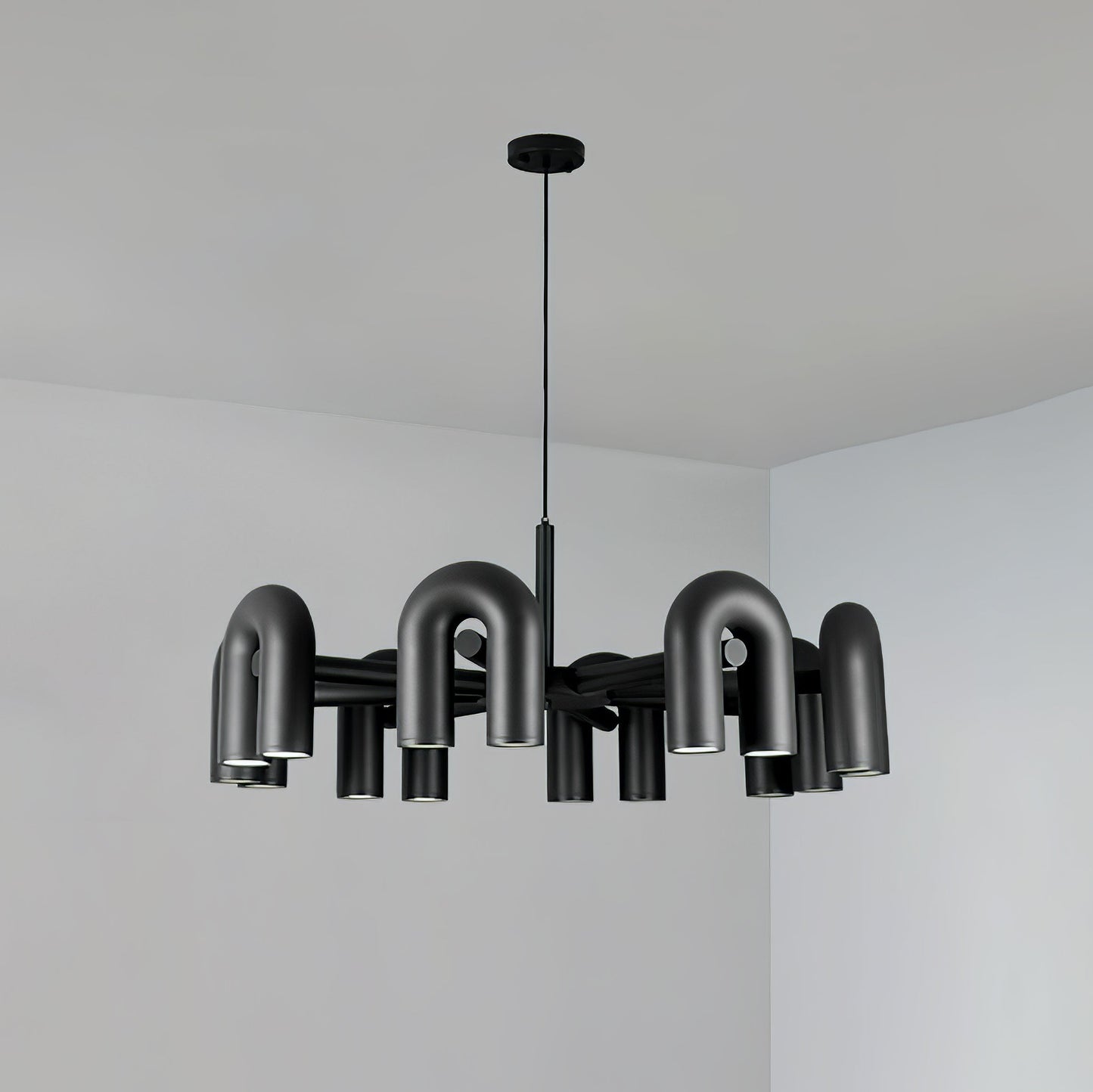 Lunaris Curve Chandelier