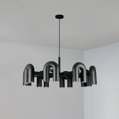Lunaris Curve Chandelier