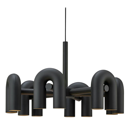 Lunaris Curve Chandelier