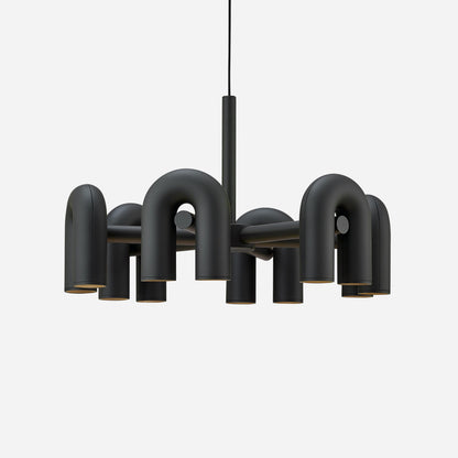 Lunaris Curve Chandelier