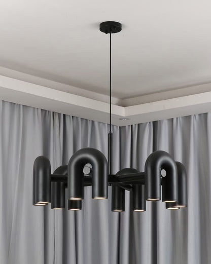 Lunaris Curve Chandelier