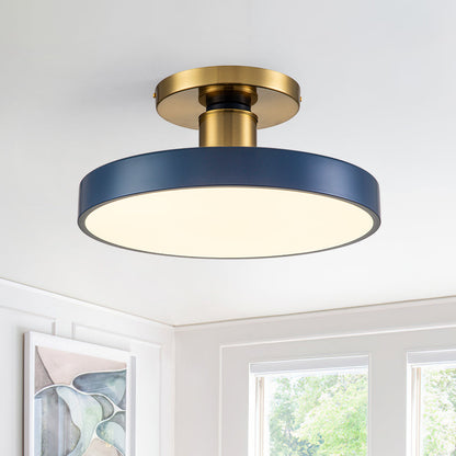 Halo Brass LED Ceiling Light