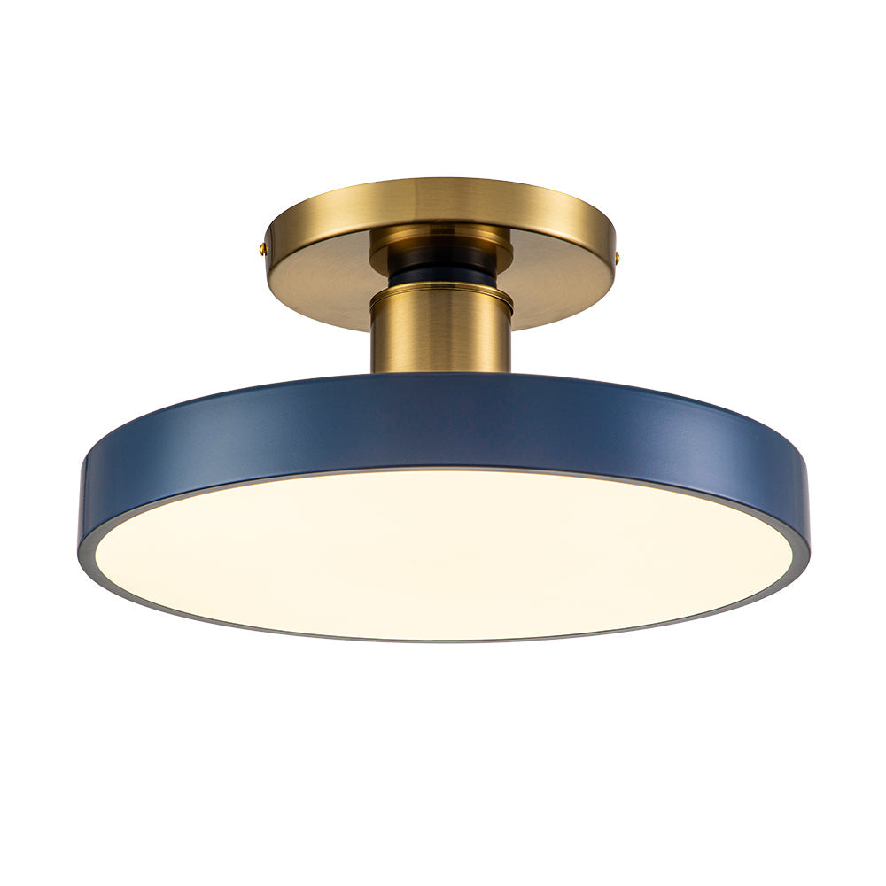 Halo Brass LED Ceiling Light