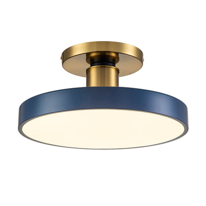 Halo Brass LED Ceiling Light