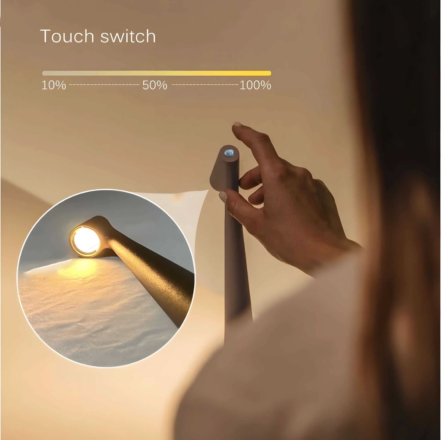 Sleek Cordless LED Table Lamp