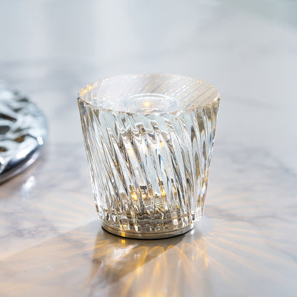 Crystal Diamond Table Lamp (Built-in Battery)