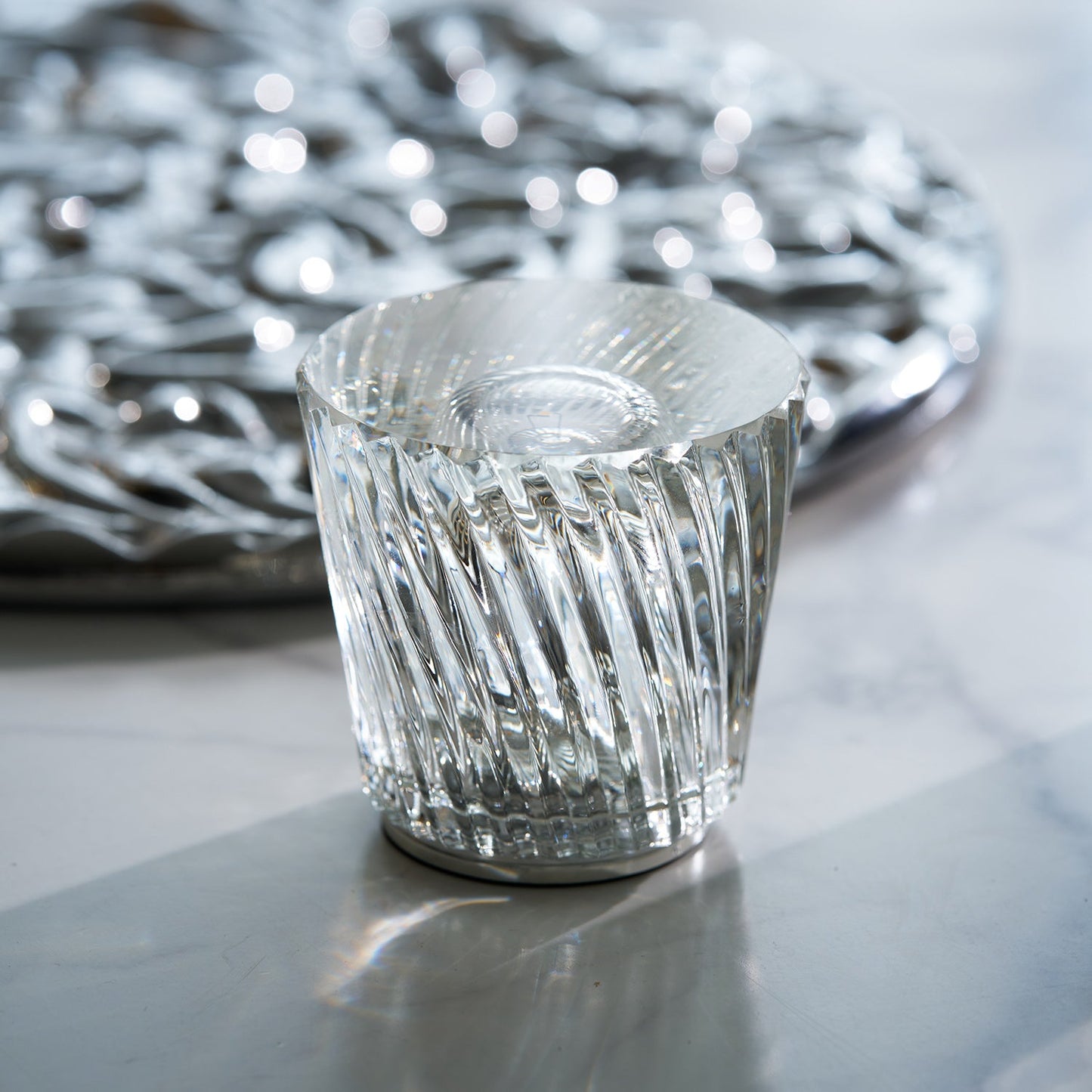Crystal Diamond Table Lamp (Built-in Battery)
