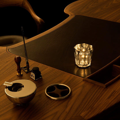 Crystal Diamond Table Lamp (Built-in Battery)