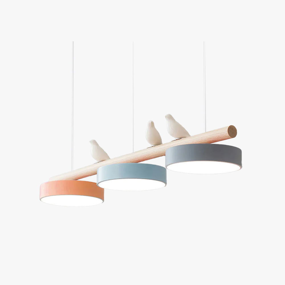 Bird Perch Pendant Light