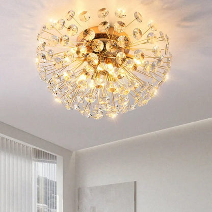 Crystal Burst Chandelier