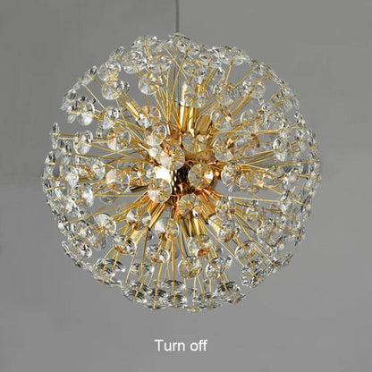 Crystal Burst Chandelier